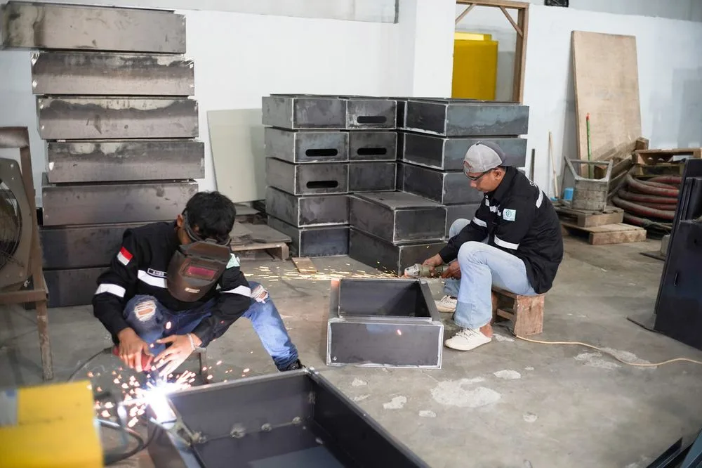 Bangunan workshop CV Jaya Kencana